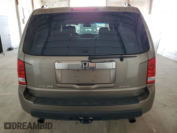 2011 Honda Pilot EX-L with VIN 5FNYF4H55BB010648, listed as a Copart auction lot 51094675 with 213,392 mi miles and Salvage Title. Bid and sale history available at DreamBid. Image 6.
