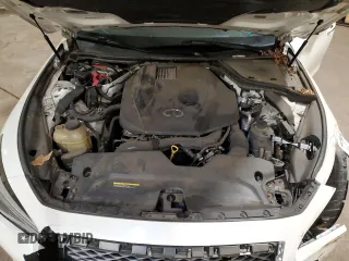 2017 Infiniti Q50 Premium with VIN JN1CV7AR2HM681323, listed as a Copart auction lot 45665735 with 107,082 mi miles and Salvage Title. Bid and sale history available at carsss.com. Image 11.