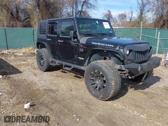 2008 Jeep Wrangler Unlimited Rubicon with VIN 1J8GA691X8L641959, listed as a IAAI auction lot 41586564 with 174,886 mi miles and . Bid and sale history available at DreamBid. Image 1.