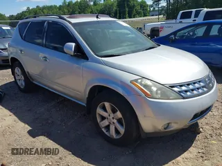 2006 Nissan Murano SL z VIN JN8AZ08W76W513906, wystawiony jako IAAI lot #42304436 z przebiegiem Nie podano mil oraz . Historia ofert i sprzedaży dostępna na DreamBid. Obrazek 1.
