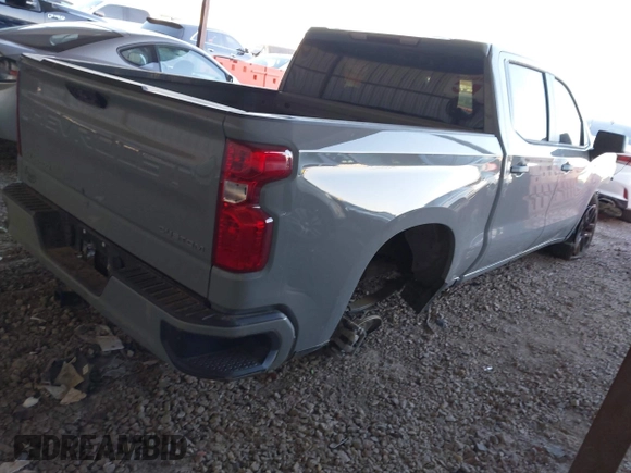 2024 Chevrolet Silverado 1500 Custom with VIN 3GCPABEK9RG155429, listed as a IAAI auction lot 41133921 with 5,635 mi miles and . Bid and sale history available at DreamBid. Image 4.