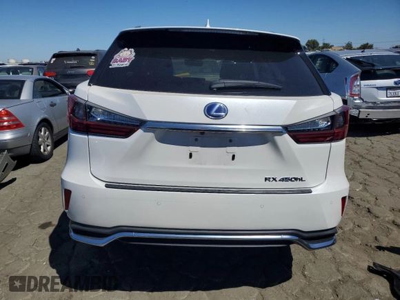 2022 Lexus RX with VIN JTJHGKFA5N2022904, listed as a Copart auction lot 67778374 with 25,512 mi miles and Salvage Title. Bid and sale history available at carsss.com. Image 6.