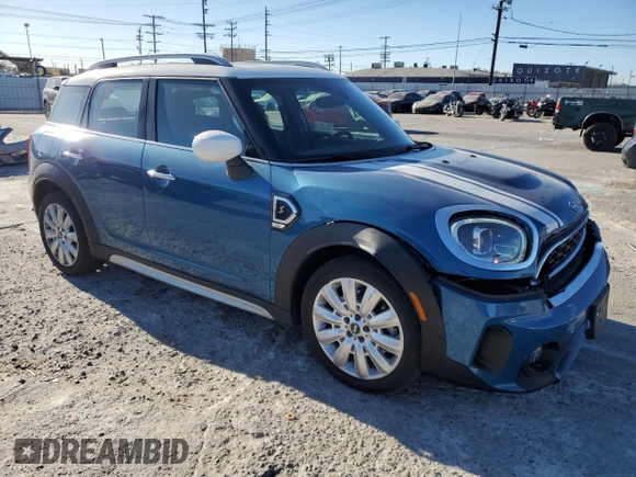2022 MINI Countryman Cooper S with VIN WMZ53BR05N3N69329, listed as a Copart auction lot 41713105 with 44,764 mi miles and Salvage title. Bid and sale history available at DreamBid. Image 4.