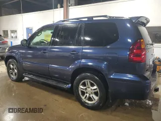 2004 Lexus GX with VIN JTJBT20X340049687, listed as a Copart auction lot 53405925 with 201,607 mi miles and Clean Title. Bid and sale history available at carsss.com. Image 2.