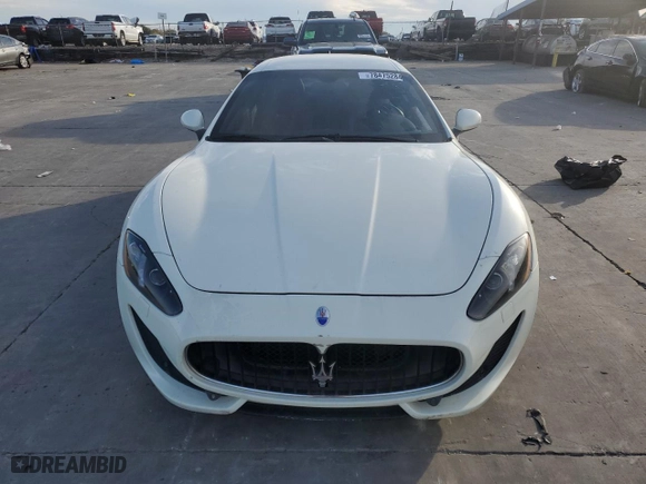 2016 Maserati GranTurismo MC with VIN ZAM45VLA0G0177478, listed as a Copart auction lot 78475284 with 0 mi miles and Salvage Title. Bid and sale history available at carsss.com. Image 5.