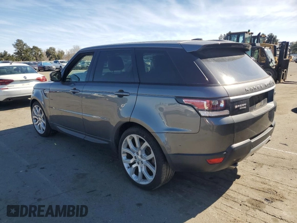 2014 Land Rover Range Rover Sport HSE with VIN SALWR2WF3EA359876, listed as a Copart auction lot 46477525 with 116,921 mi miles and Salvage Title. Bid and sale history available at carsss.com. Image 2.