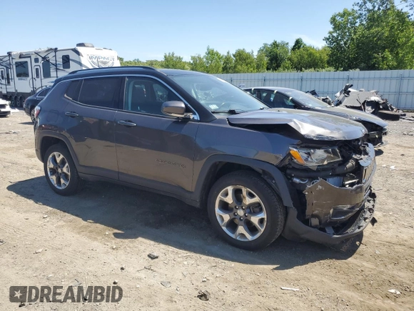 2018 Jeep Compass Limited z VIN 3C4NJDCB9JT143430, wystawiony jako Copart lot #60709655 z przebiegiem 87 539 mil mil oraz Szkoda całkowita • Salvage title. Historia ofert i sprzedaży dostępna na DreamBid. Obrazek 4.