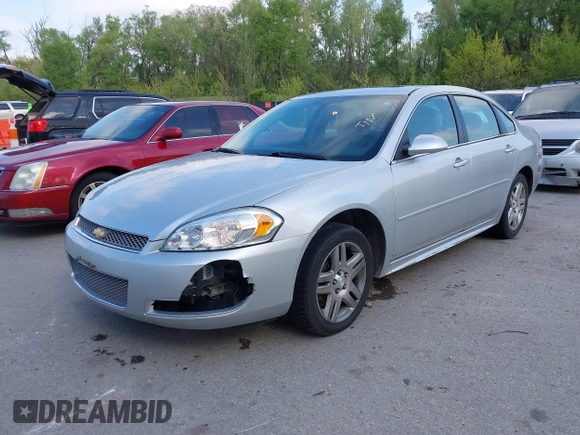 2015 Chevrolet Impala LT with VIN 2G1WB5E39F1129185, listed as a IAAI auction lot 42090159 with 97,249 mi miles and . Bid and sale history available at DreamBid. Image 2.