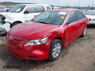 2007 Toyota Camry CE with VIN 4T1BE46K77U109046, listed as a IAAI auction lot 41870289 with 129,027 mi miles. Bid and sale history available at carsss.com. Image 2.