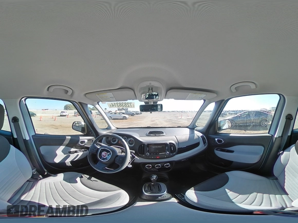 2014 FIAT 500L Easy with VIN ZFBCFABH7EZ023964, listed as a Copart auction lot 72838314 with 87,956 mi miles and Salvage Title. Bid and sale history available at carsss.com. Image 13.