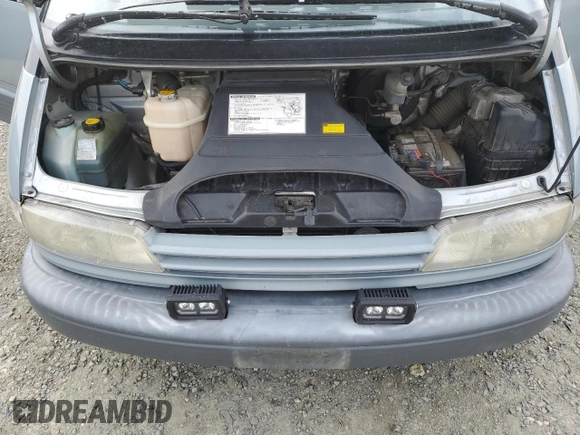 1991 Toyota Previa z VIN JT3AC11R3M1005521, wystawiony jako Copart lot #48181665 z przebiegiem 189 227 mil mil oraz Szkoda całkowita • Salvage title. Historia ofert i sprzedaży dostępna na DreamBid. Obrazek 12.