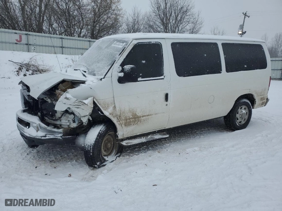 2014 Ford Econoline Wagon XL with VIN 1FBNE3BL3EDA82620, listed as a Copart auction lot 88698075 with 243,202 mi miles and Clean Title. Bid and sale history available at carsss.com. Image 1.