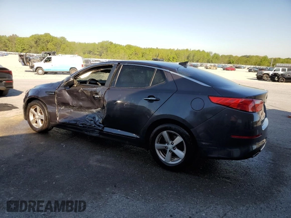2015 Kia Optima LX with VIN 5XXGM4A75FG442561, listed as a Copart auction lot 52884935 with 146,818 mi miles and Salvage Title. Bid and sale history available at DreamBid. Image 2.