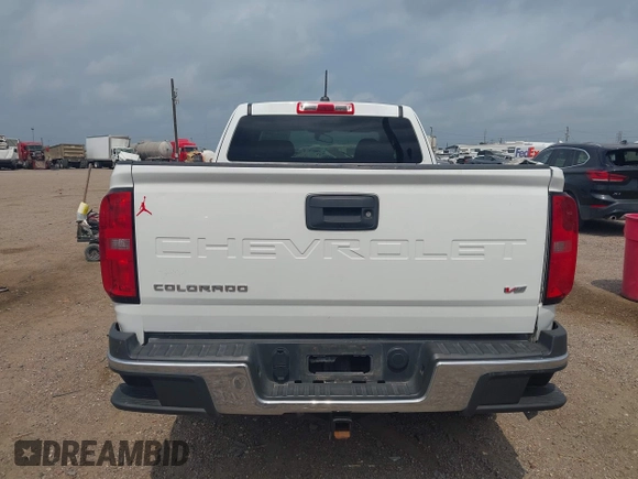 2021 Chevrolet Colorado 2WD Work Truck with VIN 1GCHSBENXM1139792, listed as a IAAI auction lot 42306216 with 78,275 mi miles and . Bid and sale history available at DreamBid. Image 17.