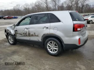 2015 Kia Sorento LX with VIN 5XYKT3A6XFG601732, listed as a Copart auction lot 49853875 with 108,466 mi miles and Salvage Title. Bid and sale history available at DreamBid. Image 2.