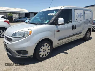 2021 Ram ProMaster City Cargo Tradesman SLT with VIN ZFBHRFBB3M6T85943, listed as a Copart auction lot 61582405 with 187,191 mi miles and Clean title. Bid and sale history available at DreamBid. Image 1.