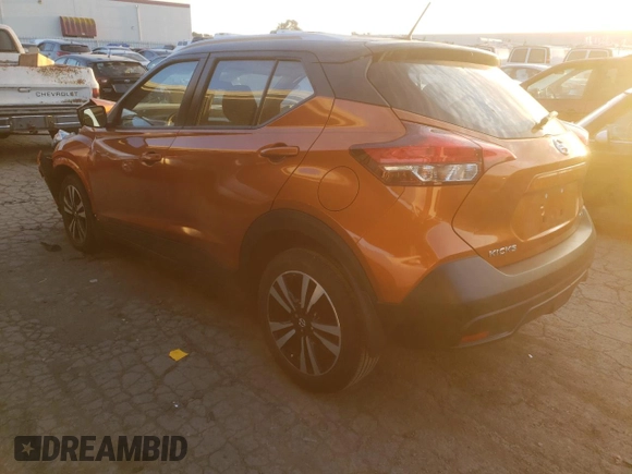 2019 Nissan Kicks SR with VIN 3N1CP5CU5KL532440, listed as a Copart auction lot 68080882 with 7,455 mi miles and . Bid and sale history available at DreamBid. Image 2.