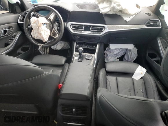 2020 BMW 3 Series M340i xDrive with VIN WBA5U9C04LFH21305, listed as a Copart auction lot 87074524 with 113,784 mi miles and Salvage Title. Bid and sale history available at DreamBid. Image 8.
