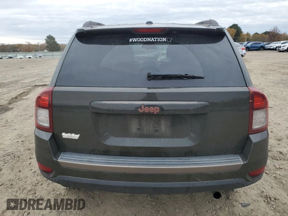 2017 Jeep Compass Sport with VIN 1C4NJCBB2HD132541, listed as a Copart auction lot 84755214 with 137,603 mi miles and Salvage Title. Bid and sale history available at carsss.com. Image 6.