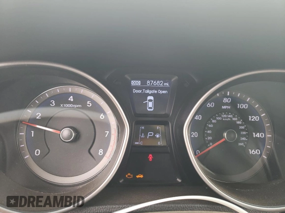 2013 Hyundai Elantra GT with VIN KMHD35LE8DU120376, listed as a Copart auction lot 64396604 with 87,682 mi miles and Salvage Title. Bid and sale history available at carsss.com. Image 9.