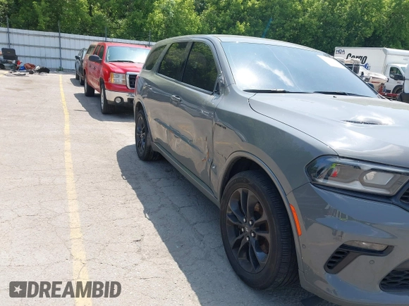 2021 Dodge Durango R/T with VIN 1C4SDJCT3MC642998, listed as a IAAI auction lot 42517922 with 50,467 mi miles and . Bid and sale history available at DreamBid. Image 6.