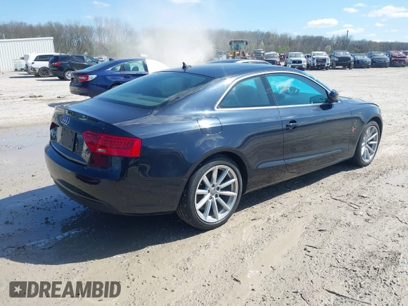 2015 Audi A5 Premium with VIN WAUCFAFR7FA001198, listed as a IAAI auction lot 41994551 with 126,557 mi miles. Bid and sale history available at carsss.com. Image 4.