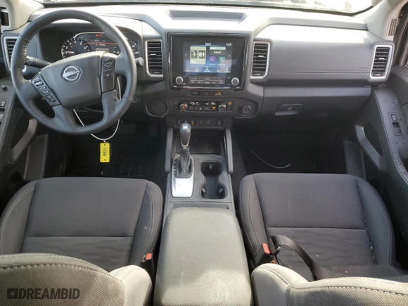 2024 Nissan Frontier SV with VIN 1N6ED1EJ6RN617126, listed as a Copart auction lot 48074805 with 13,882 mi miles and Salvage Title. Bid and sale history available at carsss.com. Image 8.