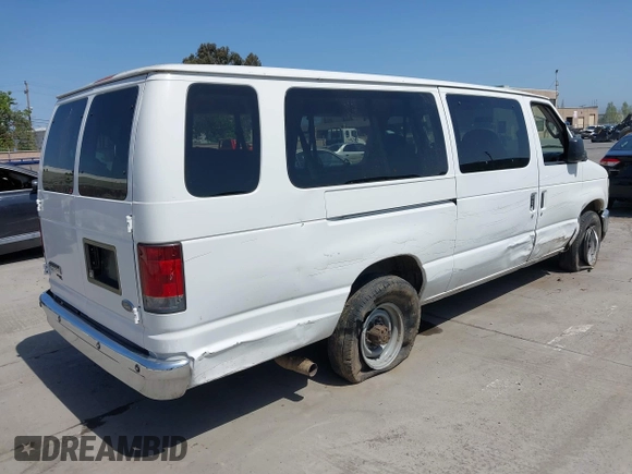 2008 Ford Econoline Passenger XL with VIN 1FBSS31L68DB22903, listed as a IAAI auction lot 42105920 with 116,502 mi miles and . Bid and sale history available at DreamBid. Image 4.