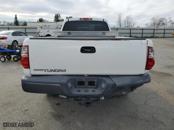 2006 Toyota Tundra with VIN 5TBJU32106S476070, listed as a Copart auction lot 46318365 with 284,570 mi miles and Salvage Title. Bid and sale history available at carsss.com. Image 6.