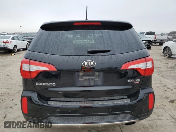 2014 Kia Sorento SX Limited with VIN 5XYKWDA74EG495878, listed as a Copart auction lot 44141315 with 169,463 mi miles and Salvage title. Bid and sale history available at DreamBid. Image 6.
