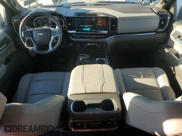 2023 Chevrolet Silverado 1500 LTZ with VIN 3GCUDGE85PG123781, listed as a Copart auction lot 48239425 with 46,606 mi miles and Clean Title. Bid and sale history available at carsss.com. Image 8.