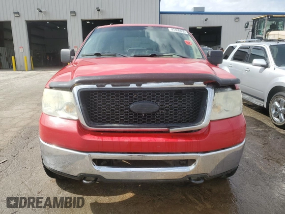 2006 Ford F-150 XLT with VIN 1FTPW14VX6FB68341, listed as a Copart auction lot 47456855 with 181,459 mi miles and Salvage Title. Bid and sale history available at carsss.com. Image 5.