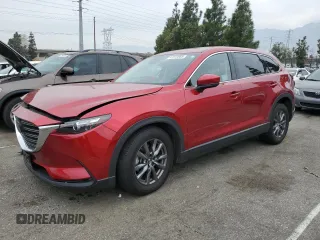 2023 Mazda CX-9 Touring with VIN JM3TCBCY4P0654602, listed as a Copart auction lot 47813085 with 0 mi miles and Salvage Title. Bid and sale history available at carsss.com. Image 1.