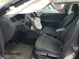 2015 Volkswagen Jetta S with VIN 3VW2K7AJ3FM344301, listed as a Copart auction lot 62905595 with 141,419 mi miles and Salvage title. Bid and sale history available at DreamBid. Image 7.