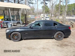 2013 BMW 7 Series 750i xDrive with VIN WBAYB6C59DD223947, listed as a IAAI auction lot 41585255 with Not provided miles and . Bid and sale history available at DreamBid. Image 13.