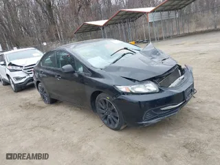 2015 Honda Civic Sedan LX with VIN 19XFB2F52FE265456, listed as a IAAI auction lot 41807541 with 120,602 mi miles. Bid and sale history available at carsss.com. Image 1.