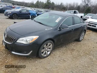 2015 Buick Regal Premium I with VIN 2G4GN5EX6F9182686, listed as a Copart auction lot 43597215 with 123,836 mi miles and Clean Title. Bid and sale history available at carsss.com. Image 1.