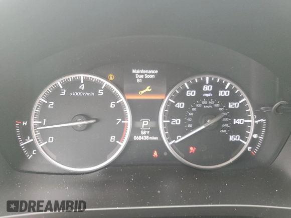 2021 Acura ILX Premium с VIN 19UDE2F73MA003575, выставлен на аукционе Copart как лот 58561105 с пробегом 68 438 миль миль и Списание • Salvage title. История ставок и продаж доступна на DreamBid. Изображение 9.