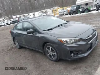 2019 Subaru Impreza Premium with VIN 4S3GKAD68K3618682, listed as a IAAI auction lot 41716804 with 101,063 mi miles. Bid and sale history available at carsss.com. Image 1.