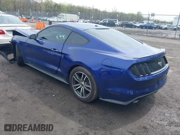 2015 Ford Mustang EcoBoost with VIN 1FA6P8TH9F5317329, listed as a IAAI auction lot 41966041 with 61,357 mi miles and . Bid and sale history available at carsss.com. Image 3.