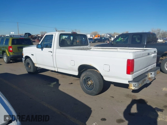 1995 Ford F-150 with VIN 1FTDF15Y4SLC02751, listed as a IAAI auction lot 41689464 with 366,344 mi miles. Bid and sale history available at carsss.com. Image 3.