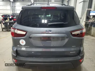 2018 Ford EcoSport SES with VIN MAJ6P1CL1JC177518, listed as a Copart auction lot 52587045 with 35,166 mi miles and Salvage Title. Bid and sale history available at DreamBid. Image 6.