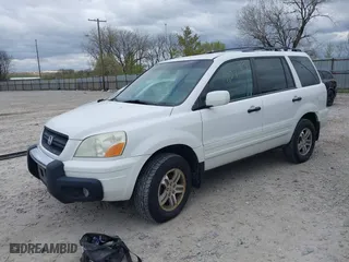 2004 Honda Pilot EX with VIN 2HKYF18604H559427, listed as a IAAI auction lot 42045954 with 361,939 mi miles. Bid and sale history available at carsss.com. Image 2.