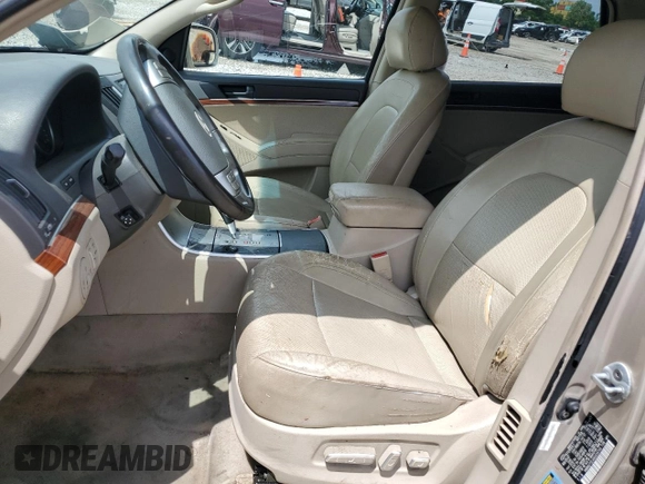 2008 Hyundai Veracruz GLS with VIN KM8NU73C48U039795, listed as a Copart auction lot 61072985 with Not provided miles and Salvage title. Bid and sale history available at DreamBid. Image 7.