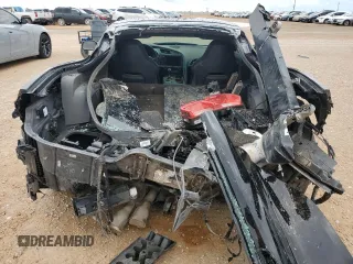 2015 Chevrolet Corvette 1LT with VIN 1G1YB2D71F5123780, listed as a Copart auction lot 62004154 with 0 mi miles and Salvage Title. Bid and sale history available at carsss.com. Image 6.