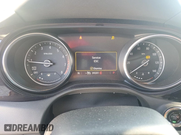 2023 Buick Encore GX Select with VIN KL4MMDS24PB091911, listed as a Copart auction lot 59060415 with 39,201 mi miles and Salvage title. Bid and sale history available at DreamBid. Image 9.