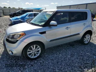 2013 Kia Soul + with VIN KNDJT2A61D7515015, listed as a Copart auction lot 52534285 with 143,299 mi miles and Salvage Title. Bid and sale history available at carsss.com. Image 1.