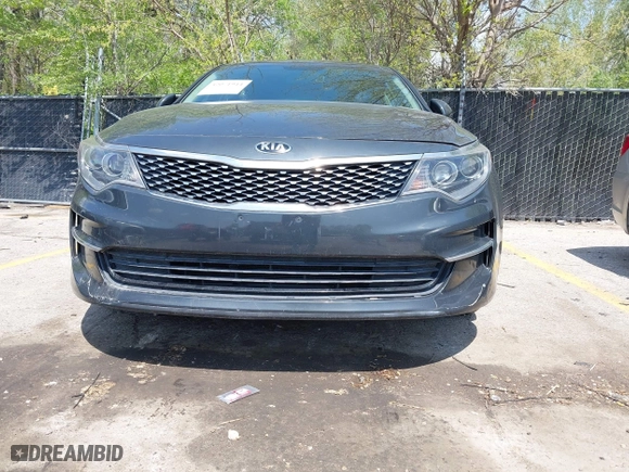 2016 Kia Optima EX with VIN 5XXGU4L38GG022501, listed as a IAAI auction lot 42071944 with 122,502 mi miles. Bid and sale history available at carsss.com. Image 6.