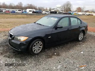 2006 BMW 3 Series 325xi with VIN WBAVD13536KV13065, listed as a Copart auction lot 81038394 with 0 mi miles and Salvage Title. Bid and sale history available at carsss.com. Image 1.