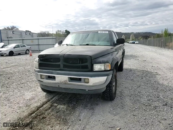 1998 Dodge Ram 1500 with VIN 3B7HF13Y3WG188753, listed as a Copart auction lot 50501055 with 171,747 mi miles and Salvage Title. Bid and sale history available at carsss.com. Image 11.
